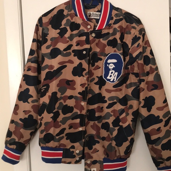 Men’s bomber jacket Bathing Ape varsity - Picture 1 of 4